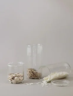 Pilastro opbevaringskrukke 0.6 l. clear-Stelton New