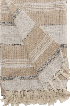 Sale Plaid, Rå-Natur/Hvid, 130x180 cm Plaider