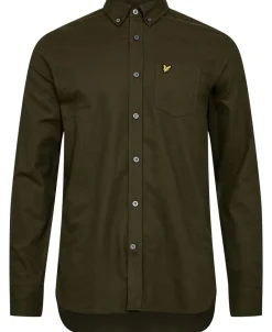 New Plain Flannel Shirt Skjorter