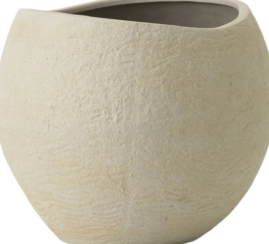 Audo Copenhagen Vaser & Urtepotteskjulere>Plantas Planter, H 26, Ivory