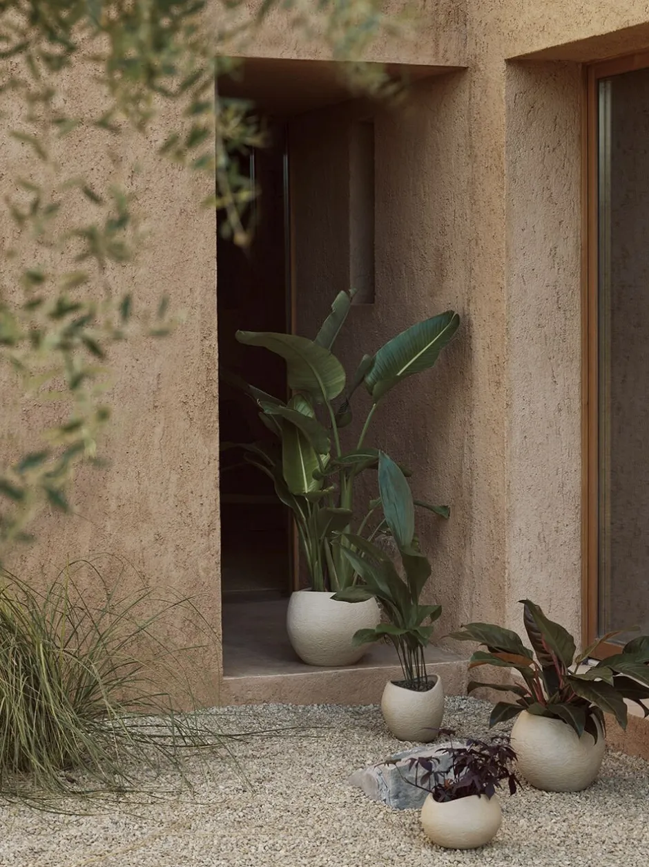 Audo Copenhagen Vaser & Urtepotteskjulere>Plantas Planter, H 26, Ivory