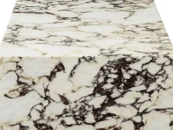 Outlet Plinth Low, Calacatta Viola Møbler