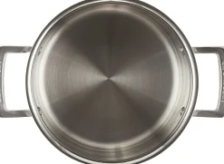 3-PLY Gryde med låg 2,3L-Le Creuset New