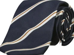 Hot Polyester tie with stripe 7 cm Slips & Accessories