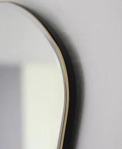 Pond Mirror - Small - Brass-Ferm Living Clearance