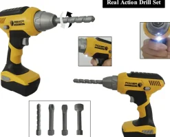 New POWER X. Electric Screw M Børn Rolleleg & Musik