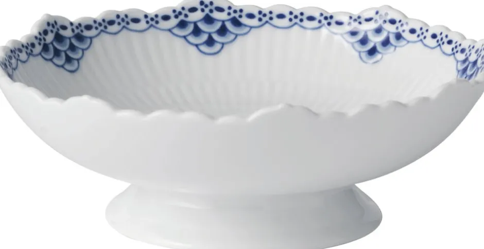 Royal Copenhagen Skåle & Fade>Prinsesse 17 cm. skål på fod