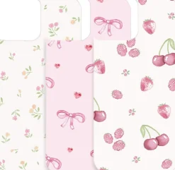 Dame HoldIt Tech Covers>Print Pack iPhone 15/14/13 Pink Breeze