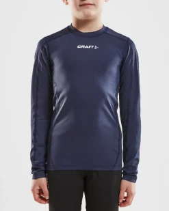 Hot Pro Control Compression Langærmet T-shirt Børn Baselayer