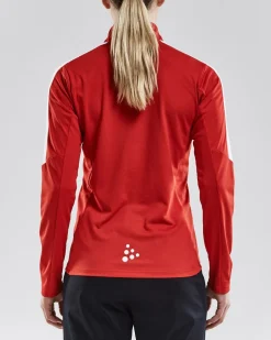 Dame Craft Trænings T-Shirt & Tanktoppe>Progress Half Zip Trænings Trøje