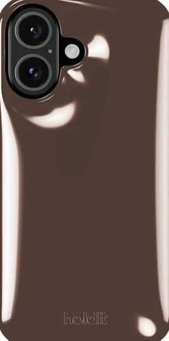 Puffy Case iPhone 16 Chocolate-HoldIt Sale