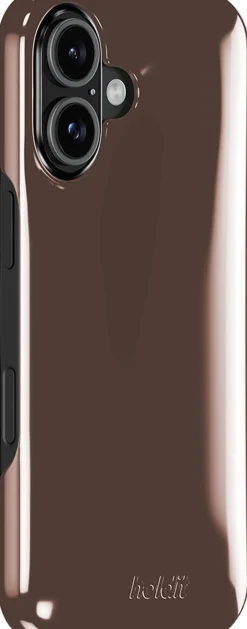 Puffy Case iPhone 16 Chocolate-HoldIt Sale