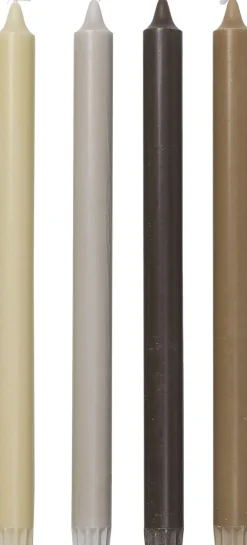 Outlet Pure Candles - Set of 4 - Calm Blend Lys & Lysestager