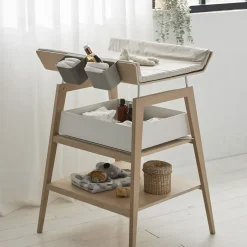 Puslehyndebetræk til Linea puslebord, Cappuccino Børn Babyudstyr