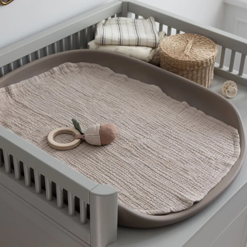 Online Pusleunderlag 6-lag, 2 stk. , muslin, beige Børn Babyudstyr