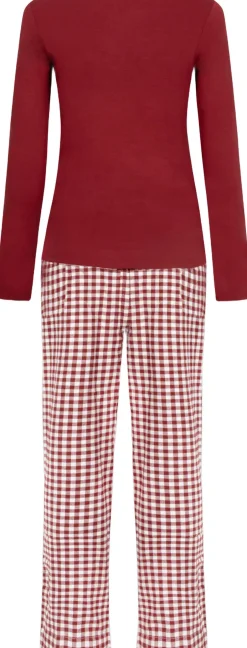 Pyjama Set Top Twill Check-Hunkemöller Online
