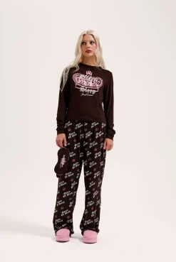 QUEEN OF SLEEP LS PYJAMA SET-Juicy Couture