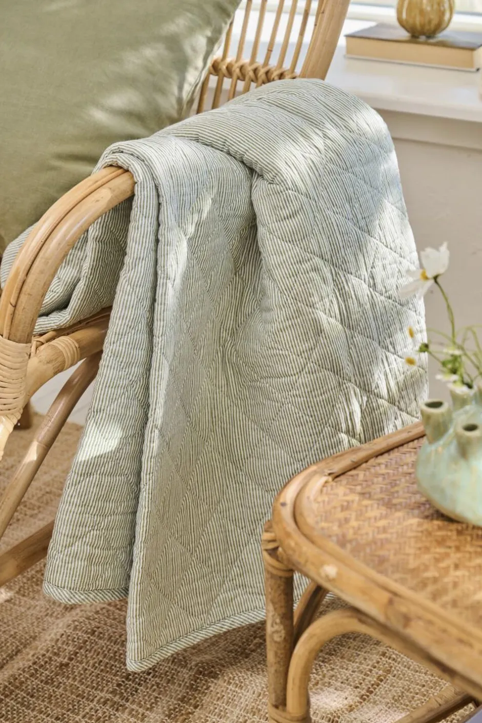 Discount Quilt mælkedrengestriber Plaider