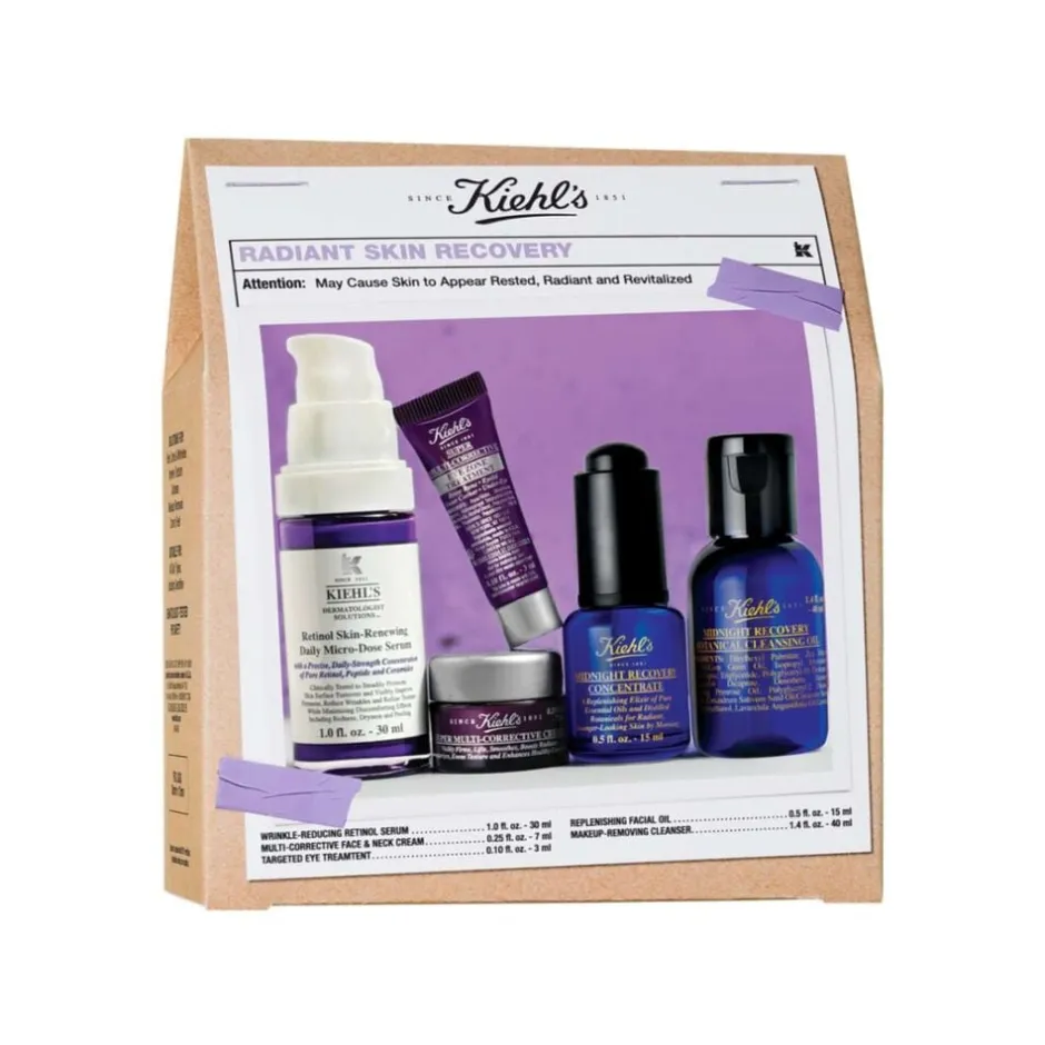 Kiehl's Gaveæsker|Hudpleje Gaveæsker>Radiant Skin Recovery Skincare Set
