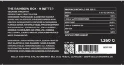 Outlet Rainbow box Blandet Kurve|Vingummi