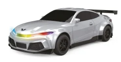 R/C BILmLADESTANDER HVID-Speed Car New