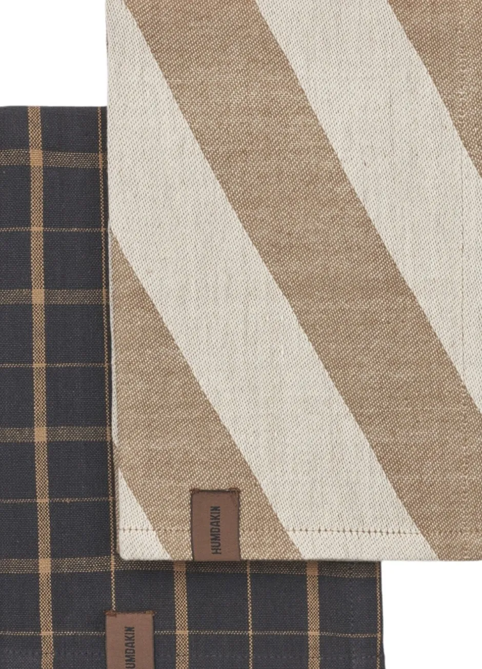 Recycled Cotton Tea Towel - 2 pack-Humdakin Sale