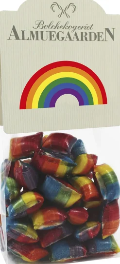 Almuegaarden Bolcher>Regnbue, Klodsbundspose, 140g