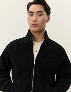 Ren Solid Zipper Jacket-Les Deux New