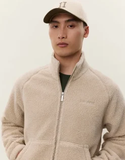 Discount Ren Solid Zipper Jacket Jakker & Frakker