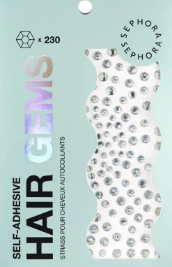 Outlet Rhinsten til håret - Selvklæbende rhinsten til håret Dame Håraccessories