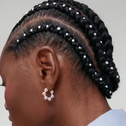 Outlet Rhinsten til håret - Selvklæbende rhinsten til håret Dame Håraccessories