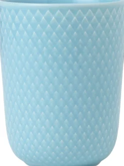 Discount Rhombe Color Krus 33 cl turkis porcelæn Kopper & Krus