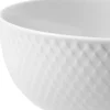 Lyngby Porcelæn Skåle & Fade>Rhombe Skål Ø15. 5 cm hvid