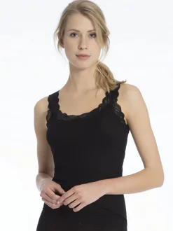 Richesse Lace Tank Top-Calida Outlet