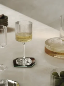 Ripple White Wine Glasses - Set of-Ferm Living Best