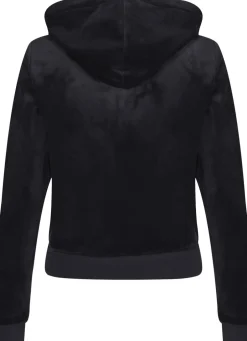 Dame Juicy Couture Sweatshirts & Sweatpants>Robertson Classic Velour Zip Trough Hoodie