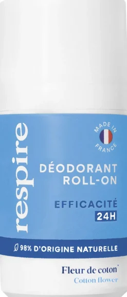 ROLL ON DEODORANT - FLEUR DE COTON-Respire
