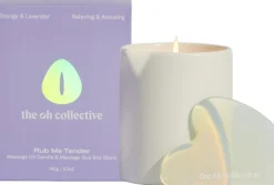 Rub Me Tender - Relaxing Massage candle with Guasha stone 10-The Oh Collective Best