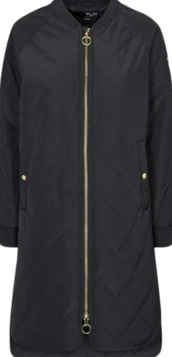 Discount Rubina Quilted lang overgangsjakke Dame Jakker