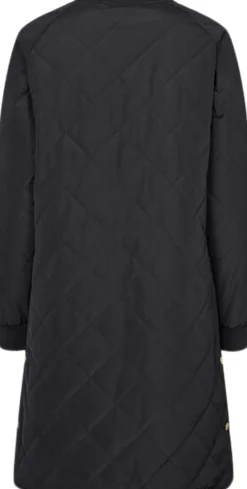 Discount Rubina Quilted lang overgangsjakke Dame Jakker