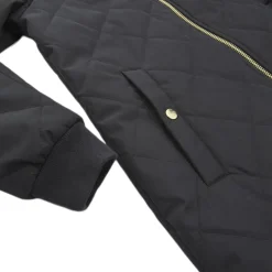 Discount Rubina Quilted lang overgangsjakke Dame Jakker