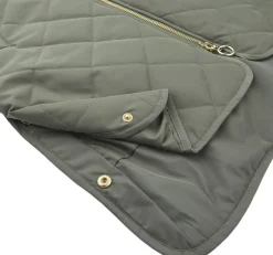 Rubina Quilted lang overgangsjakke Dame Jakker