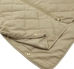 Rubina Quilted lang overgangsjakke-H2O New