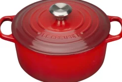 Le Creuset Gryder & Pander>Rund støbejernsgryde 4,2L Cerise