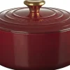 Le Creuset Gryder & Pander>Rund støbejernsgryde 4,2L Garnet