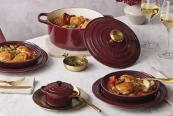 Le Creuset Gryder & Pander>Rund støbejernsgryde 5,3L Garnet