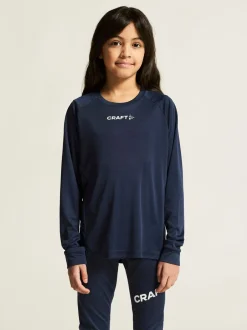 Børn Craft Baselayer>Rush 2. 0 Langærmet Trænings T-shirt