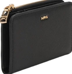 Dame MANGO Andet>Safiano effect flap wallet