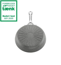 Ballarini Gryder & Pander>Salina Ceramic Stegepande, 24 cm, Aluminium, Titanium forstæ