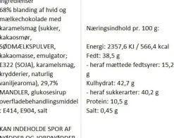 Almuegaarden Overtrukne Mandler>Saltkaramel choko-mandler